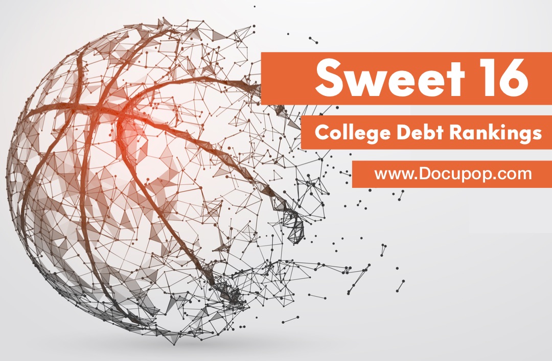 Sweet 16 College Debt Rankings